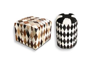 Cowhide Footstools