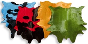 Dyed Cowhides